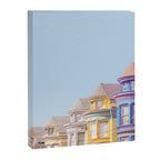 Haight Ashbury Victorian Houses - San Francisco Photography Canvas Print Gallery Image 6