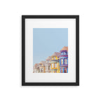 Haight Ashbury Victorian Houses - San Francisco Photography Framed Art Print Gallery Image 5
