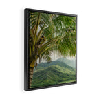Hanalei Valley - Tropical Hawaii Landscape Photography Framed Canvas Print Gallery Image 2