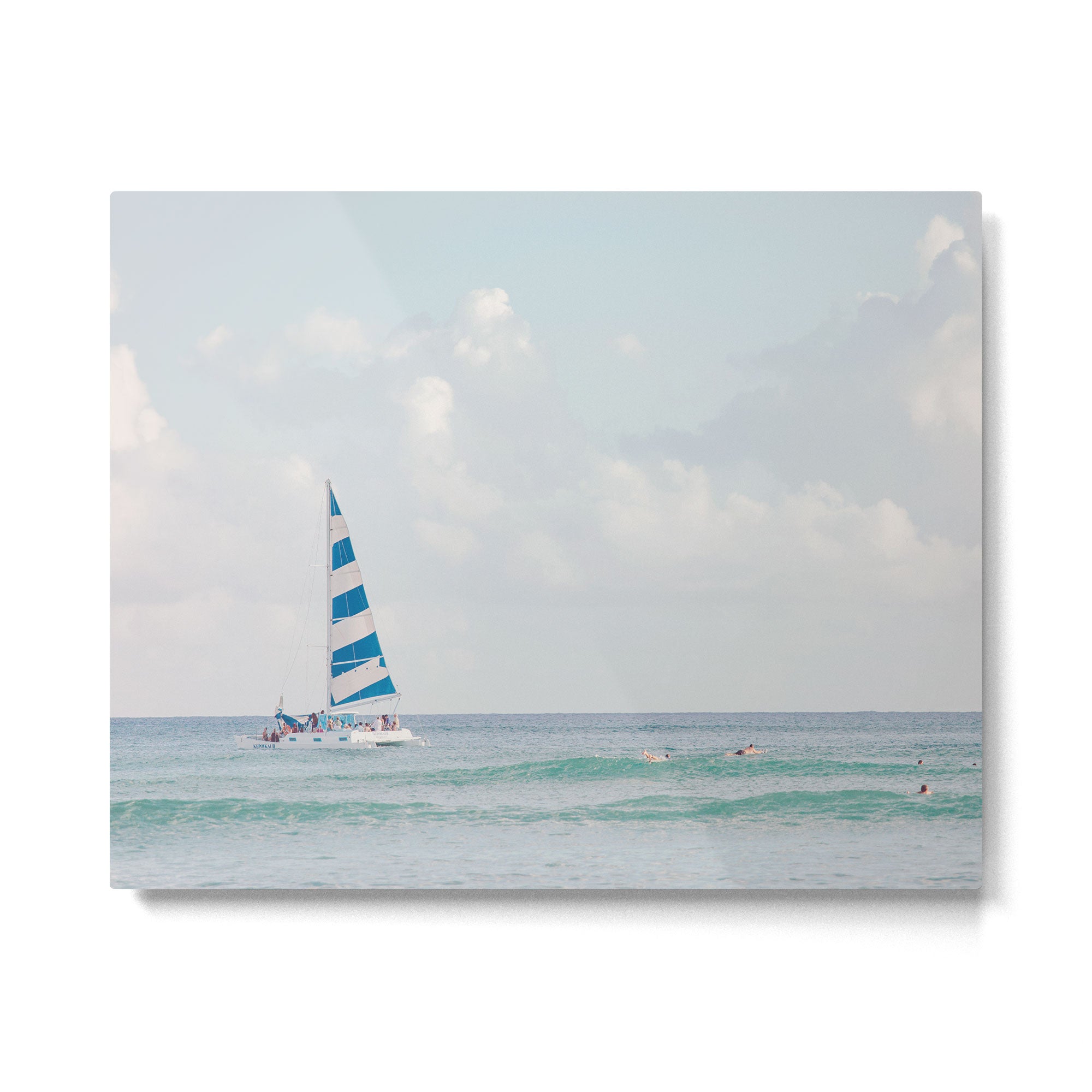 Happy Sailing - Ocean Photography Metal Print Gallery Image 4