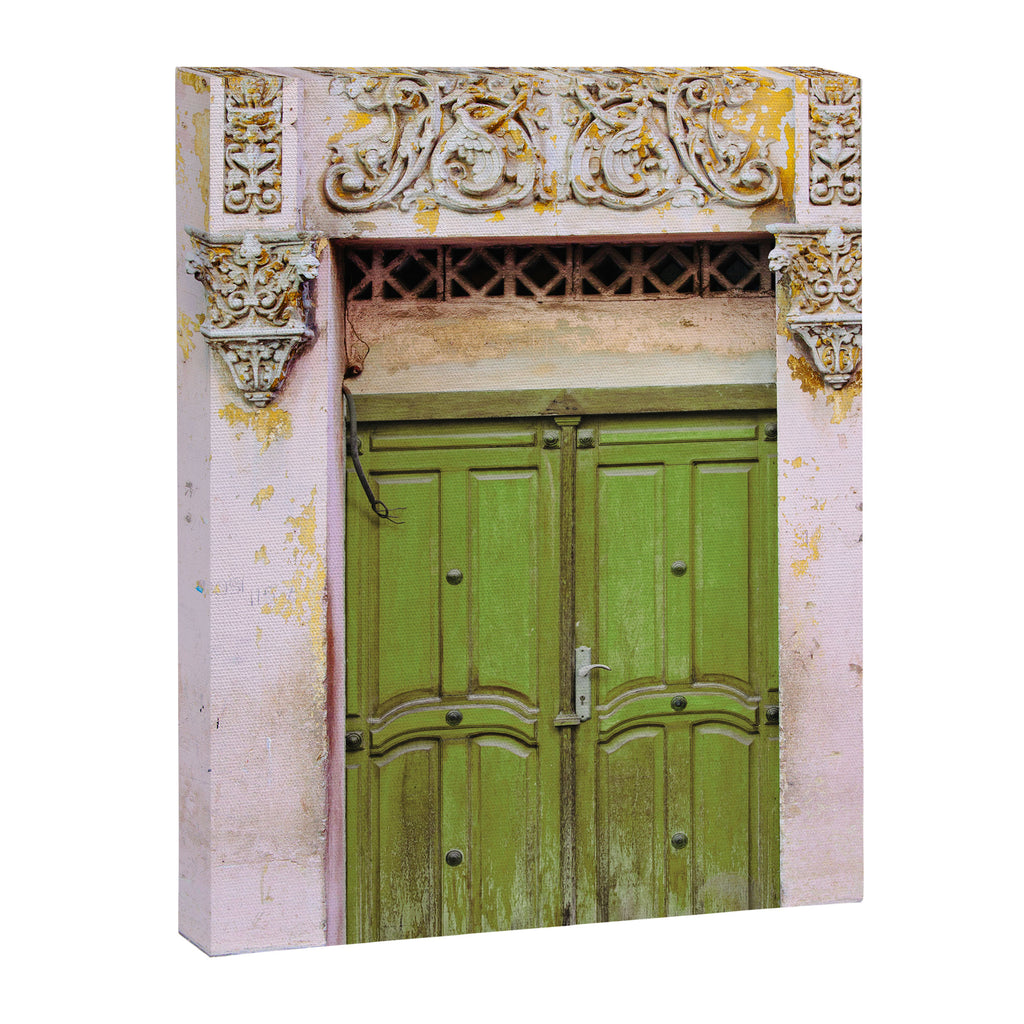 Havana Door - Cuba Travel, Architecture Photography Canvas Print Gallery Image 6