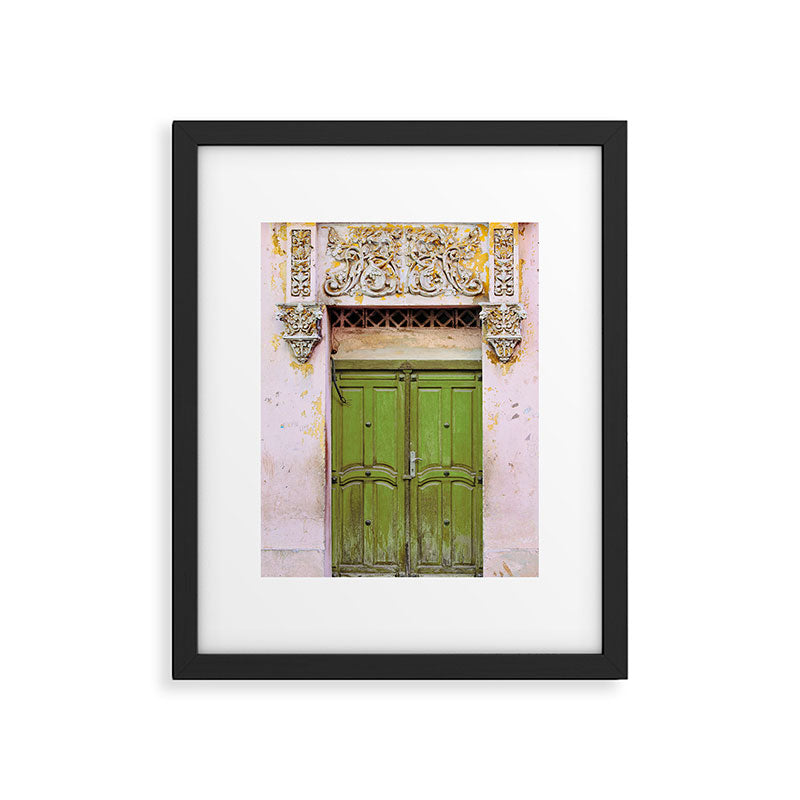Havana Door - Cuba Travel, Architecture Photography Framed Art Print Gallery Image 5