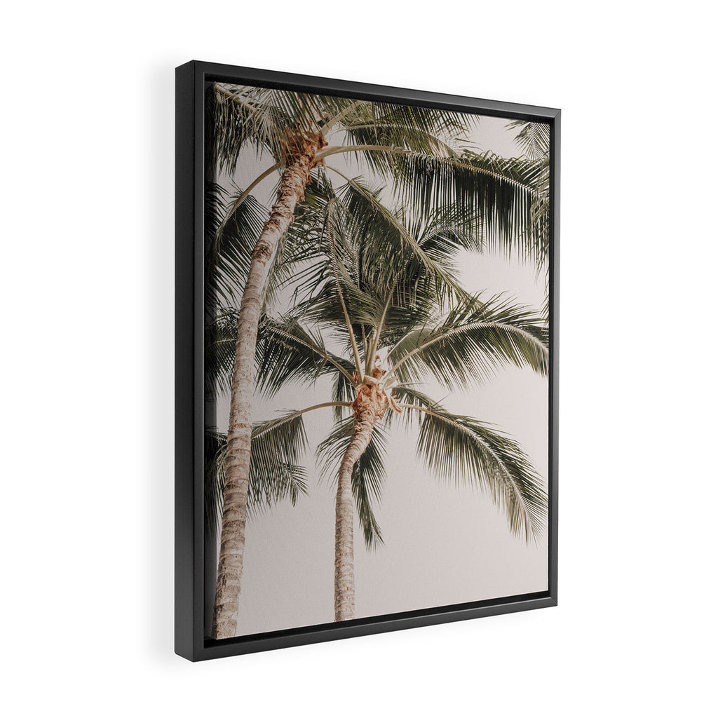 Hawaiian Palms Framed Canvas Print Gallery Image 2