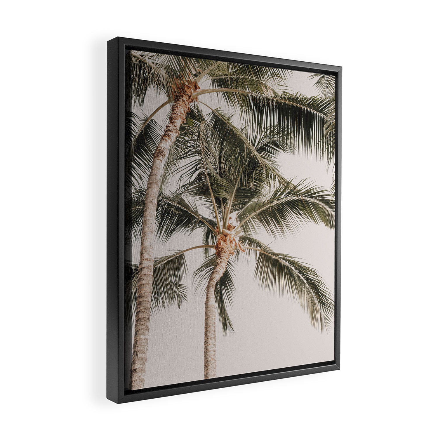 Hawaiian Palms Framed Canvas Print Gallery Image 2