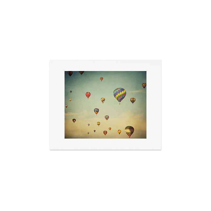 Hot Air Balloons Art Print Gallery Image 1