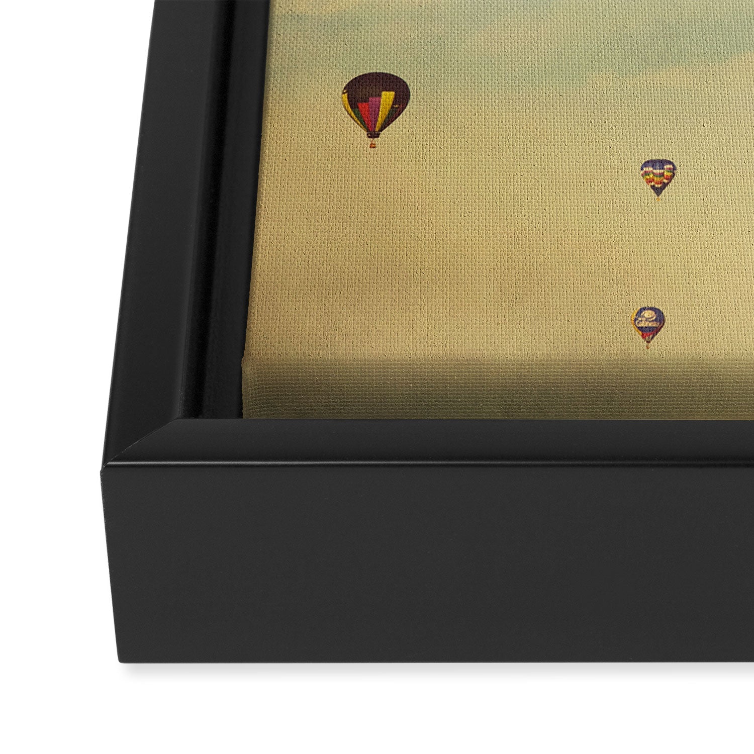Hot Air Balloons Framed Canvas Print Gallery Image 3