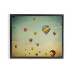Hot Air Balloons Framed Canvas Print Gallery Image 12