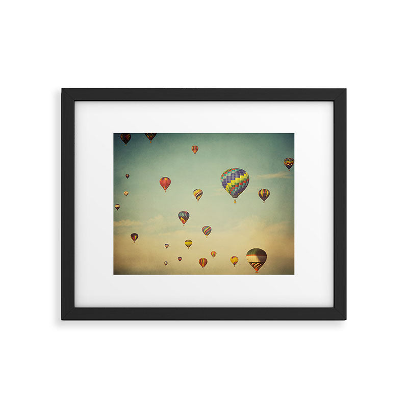 Hot Air Balloons Framed Art Print Gallery Image 5
