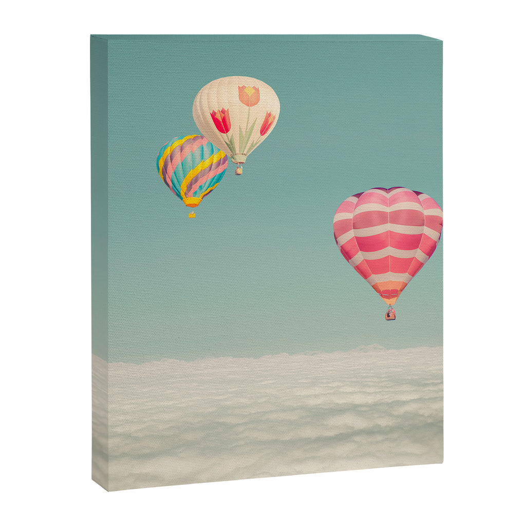 Hot Air Balloons Over Clouds Canvas Print Gallery Image 6