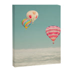 Hot Air Balloons Over Clouds Canvas Print Gallery Image 6