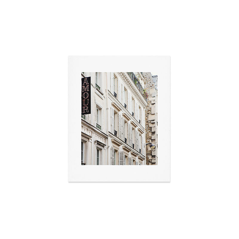Hotel Amour in Montmartre, Paris Photography Art Print Gallery Image 1