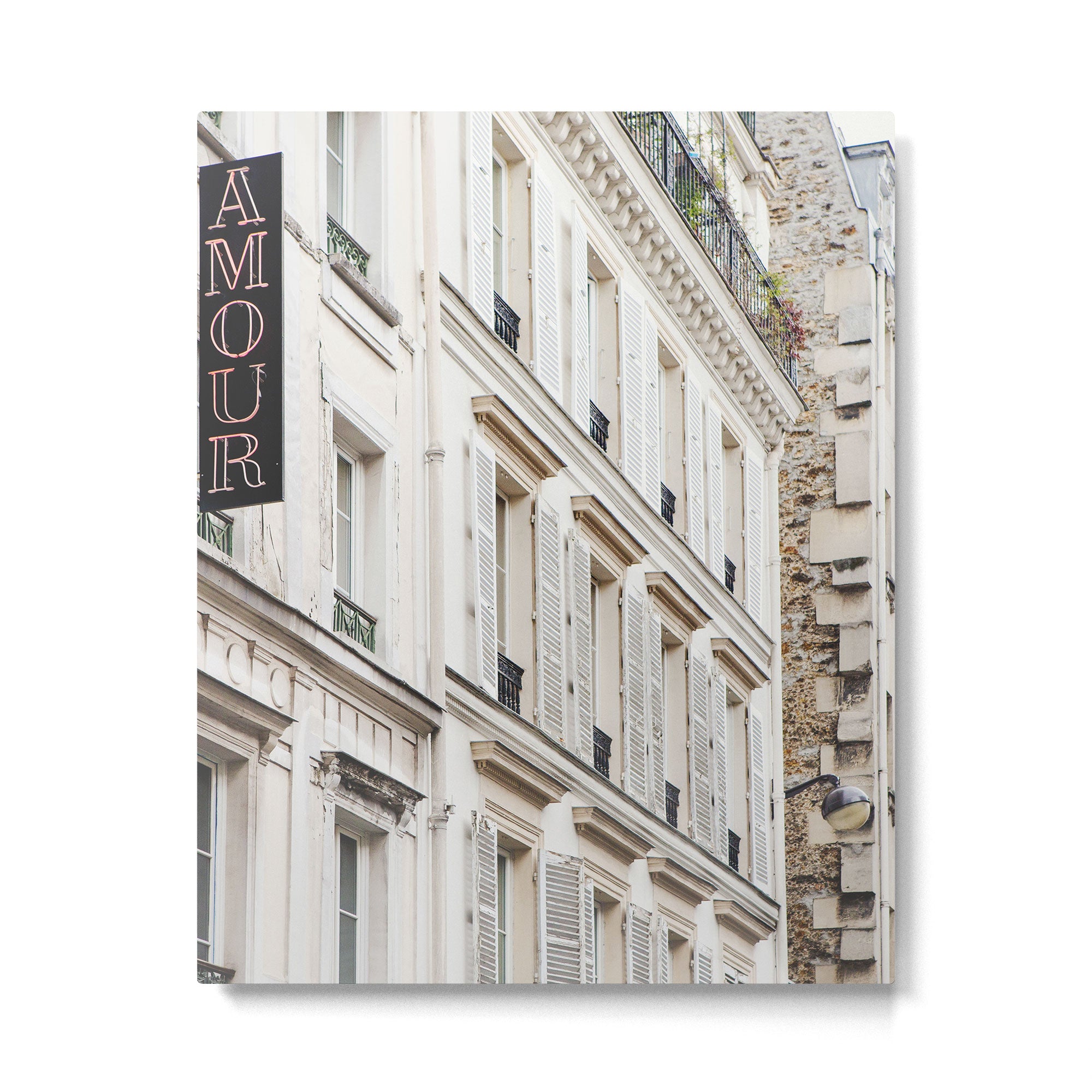 Hotel Amour in Montmartre, Paris Photography Metal Print Gallery Image 4