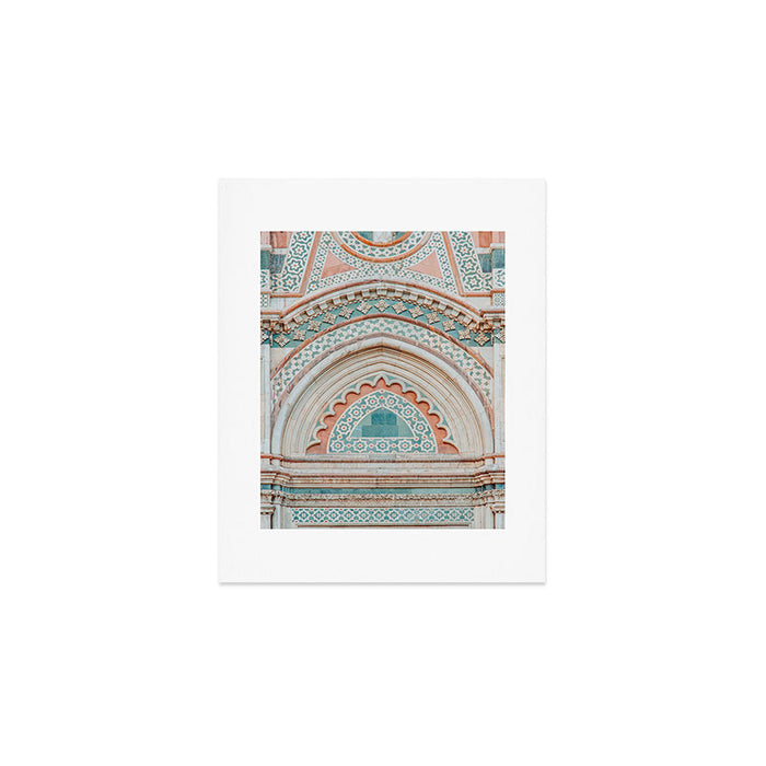 Il Duomo Marble Pattern 2 - Florence Italy Architecture, Travel Photography Art Print Gallery Image 1