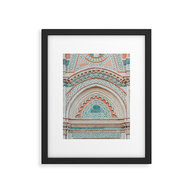 Il Duomo Marble Pattern 2 - Florence Italy Architecture, Travel Photography Framed Art Print Gallery Image 5