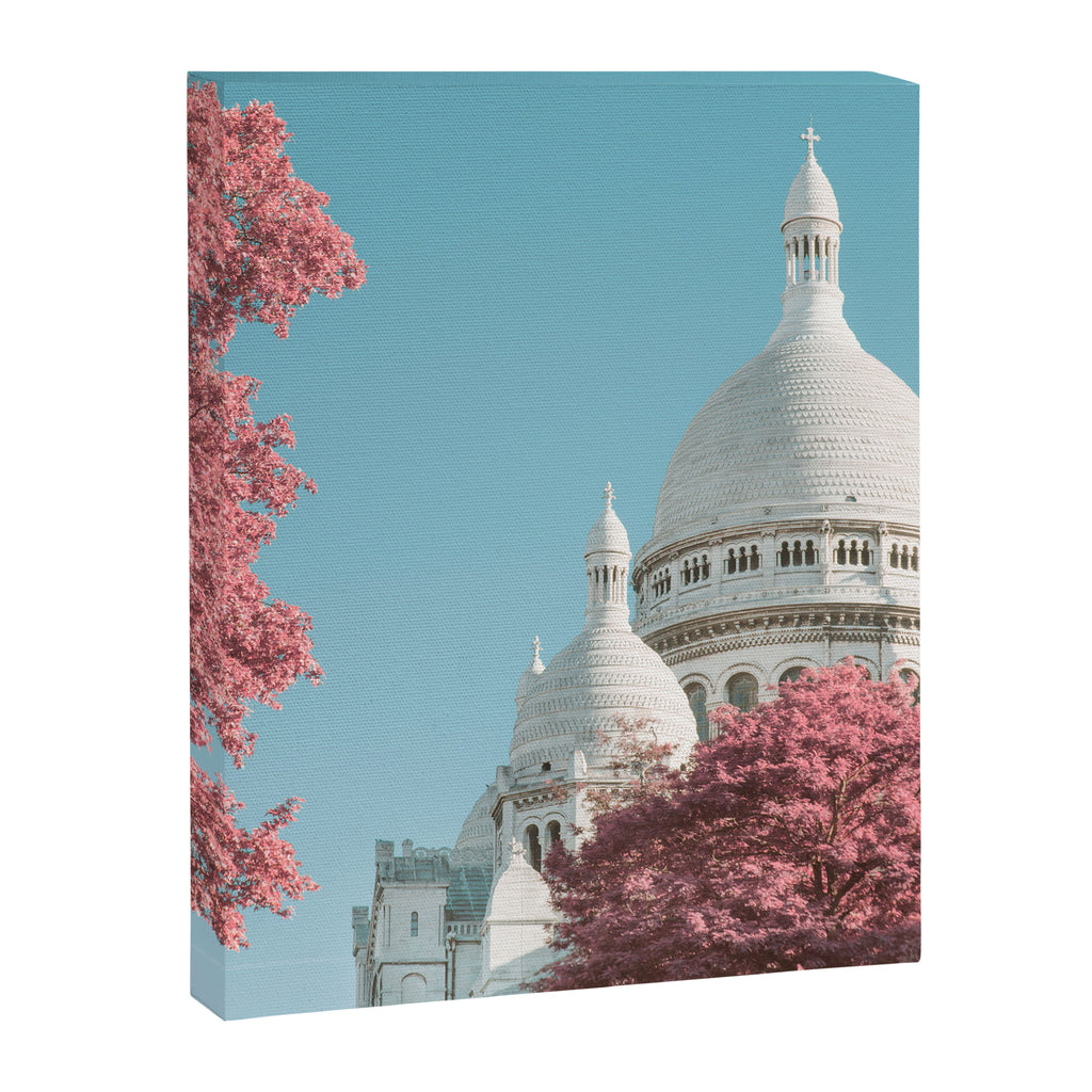 Infra Paris - Sacre Coeur Basilica, Travel Photography Canvas Print Gallery Image 6