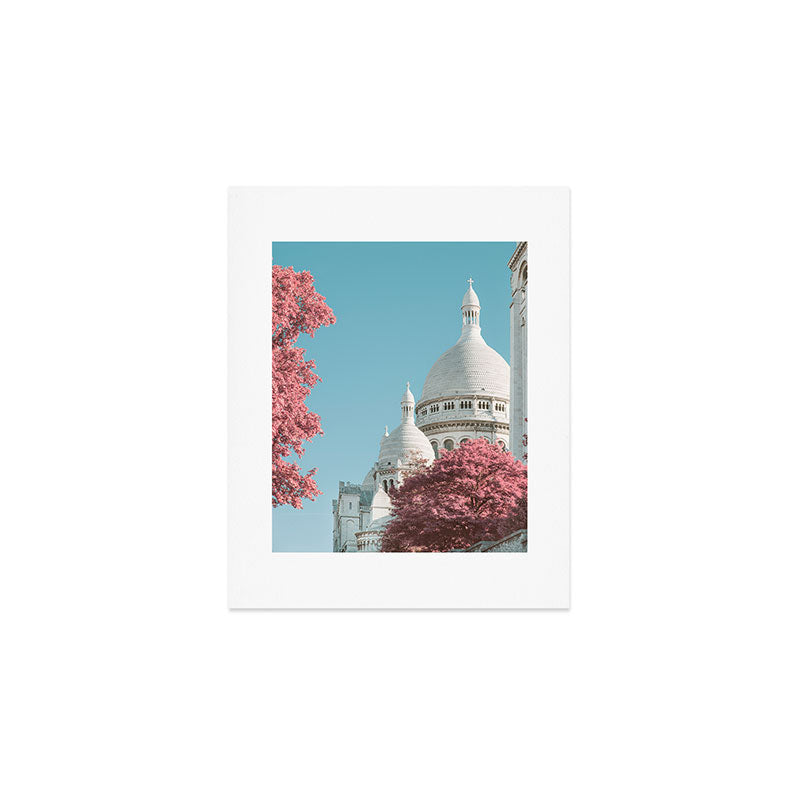 Infra Paris - Sacre Coeur Basilica, Travel Photography Art Print Gallery Image 1