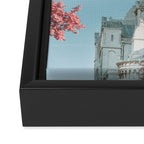 Infra Paris - Sacre Coeur Basilica, Travel Photography Framed Canvas Print Gallery Image 3