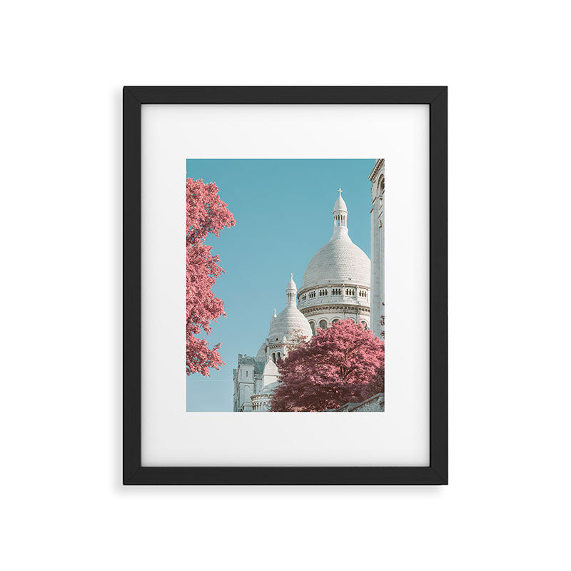 Infra Paris - Sacre Coeur Basilica, Travel Photography Framed Art Print Gallery Image 5