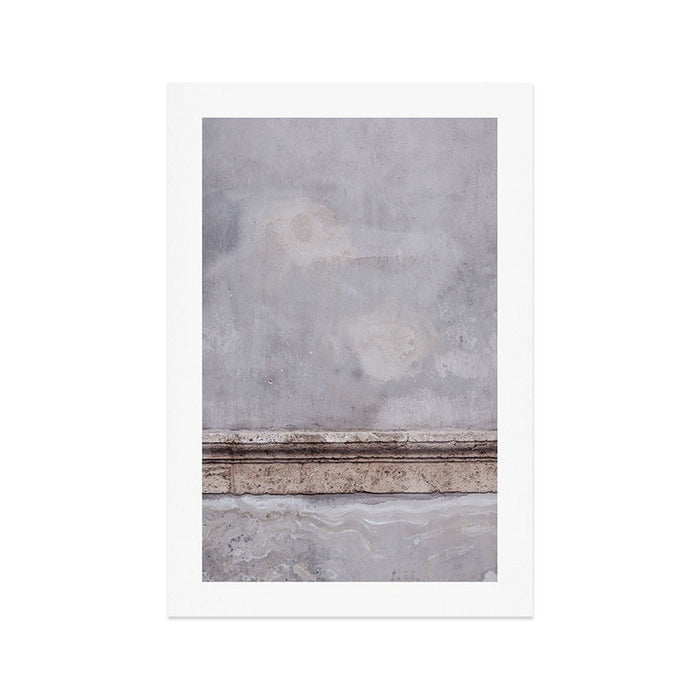 Italian Plaster Concrete Wall Art Print Gallery Image 1