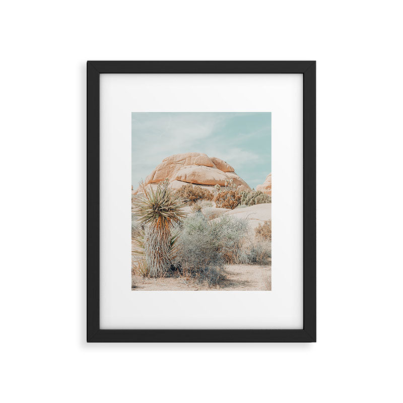 Joshua Tree Framed Art Print Gallery Image 1