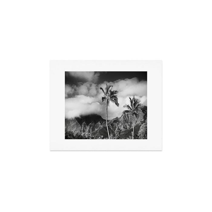 Kauai, Hawaii - Black and White Landscape Photography Art Print Gallery Image 1