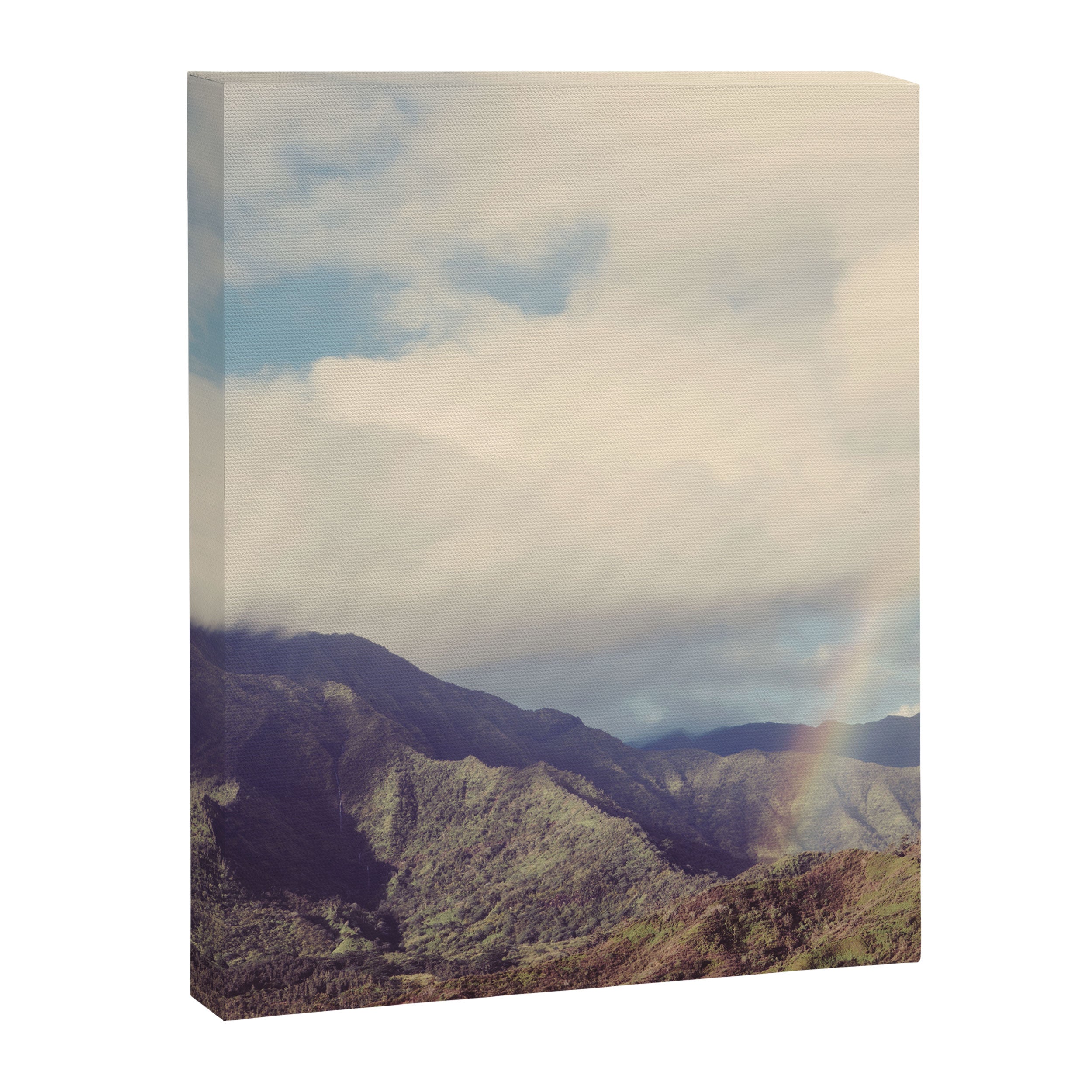 Kauai Rainbow - Hawaii Nature, Landscape Photography Canvas Print Gallery Image 6