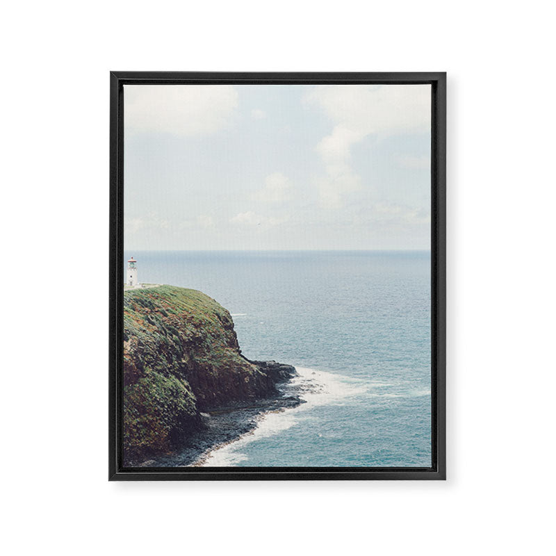 Kilauea Lighthouse - Hawaii Ocean Landscape Photography Framed Canvas Print Gallery Image 6