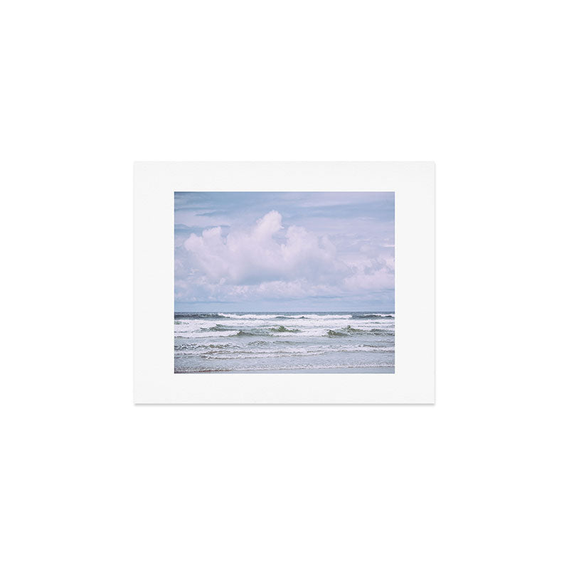 Lilac Sea - Ocean Landscape, Nature Photography Art Print Gallery Image 1