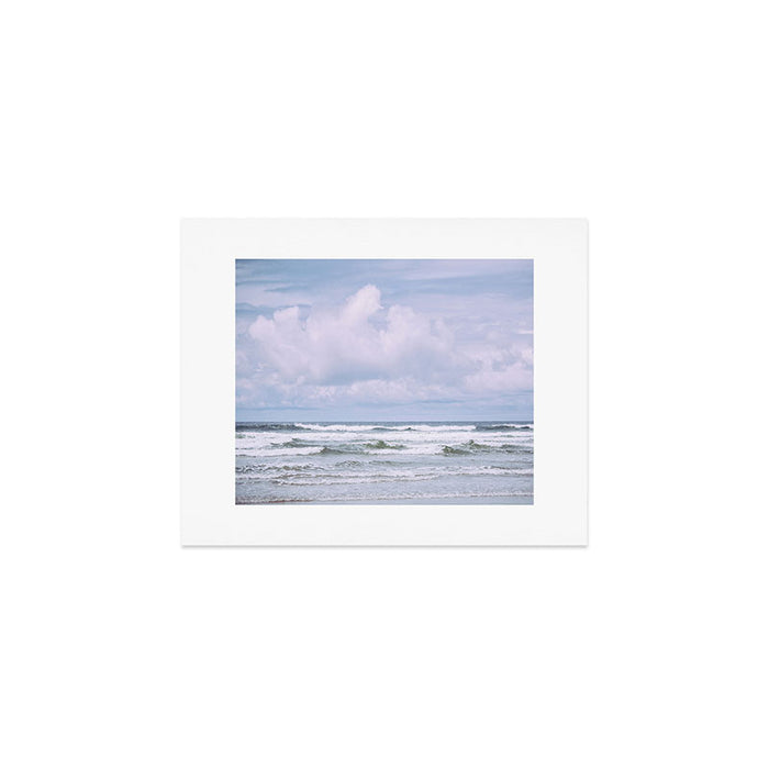 Lilac Sea - Ocean Landscape, Nature Photography Art Print Gallery Image 1