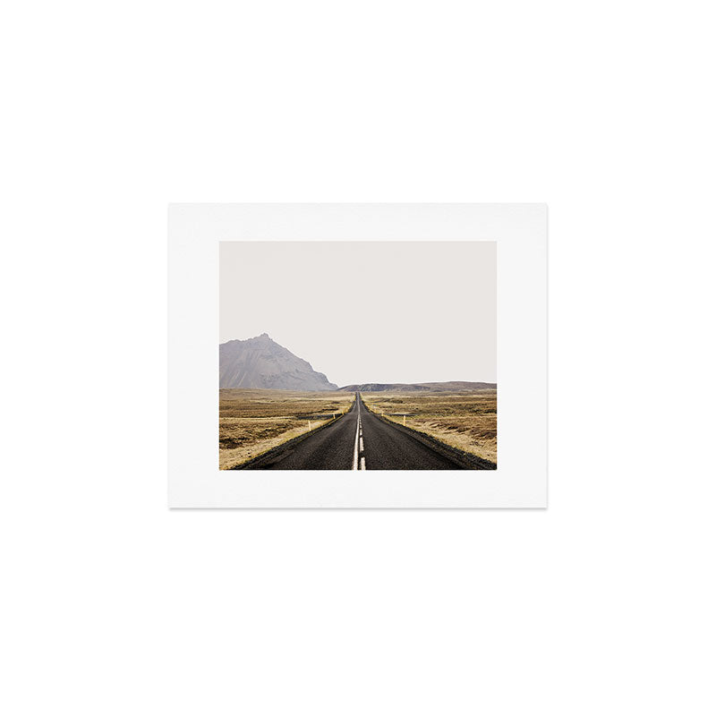 Lost Highway - Iceland Landscape, Travel Photography Art Print Gallery Image 1