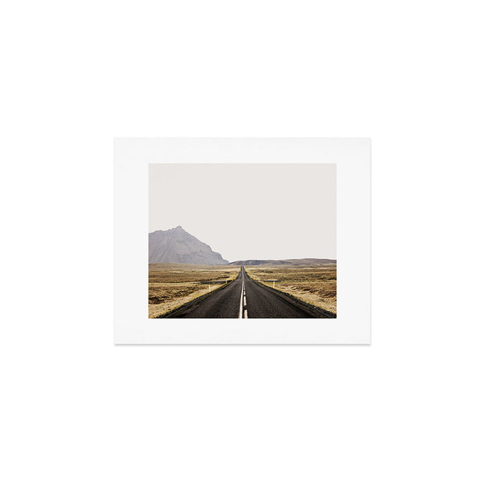 Lost Highway - Iceland Landscape, Travel Photography Art Print Gallery Image 1