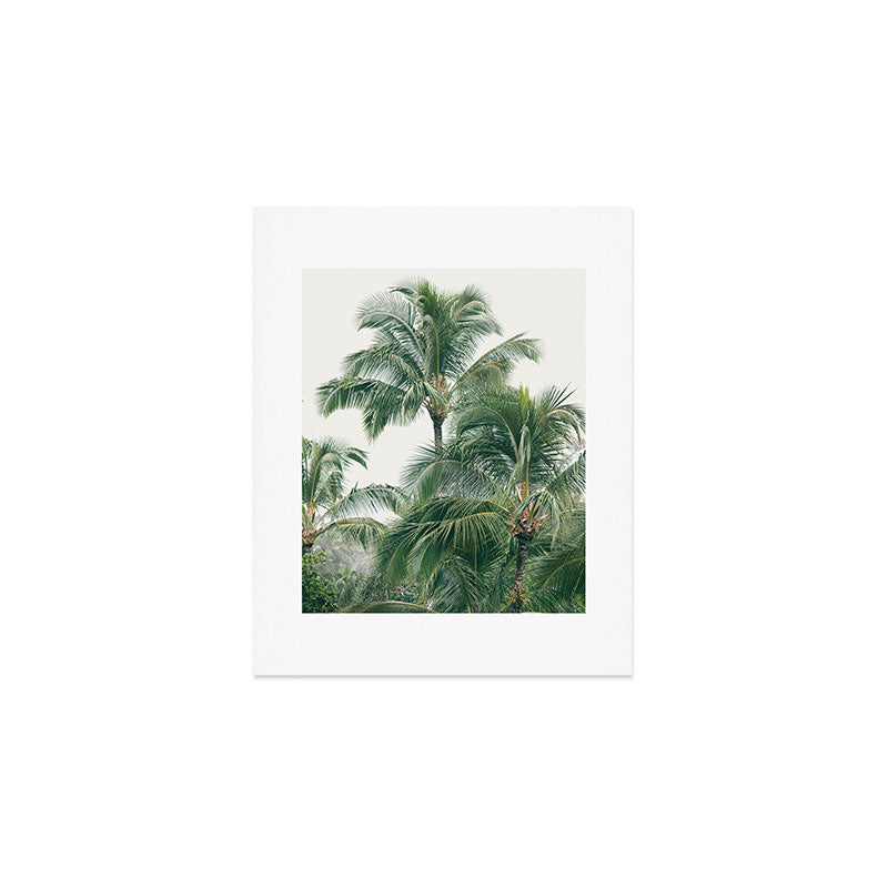 Lush Palm Trees Art Print Gallery Image 1