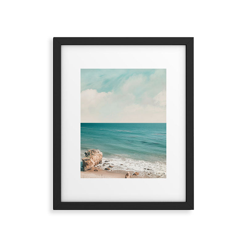 Malibu Coast California Framed Art Print Gallery Image 5