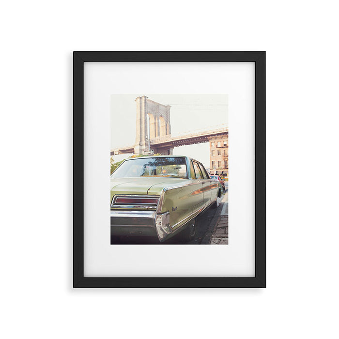 Meet Me In Brooklyn NYC Framed Art Print Gallery Image 1