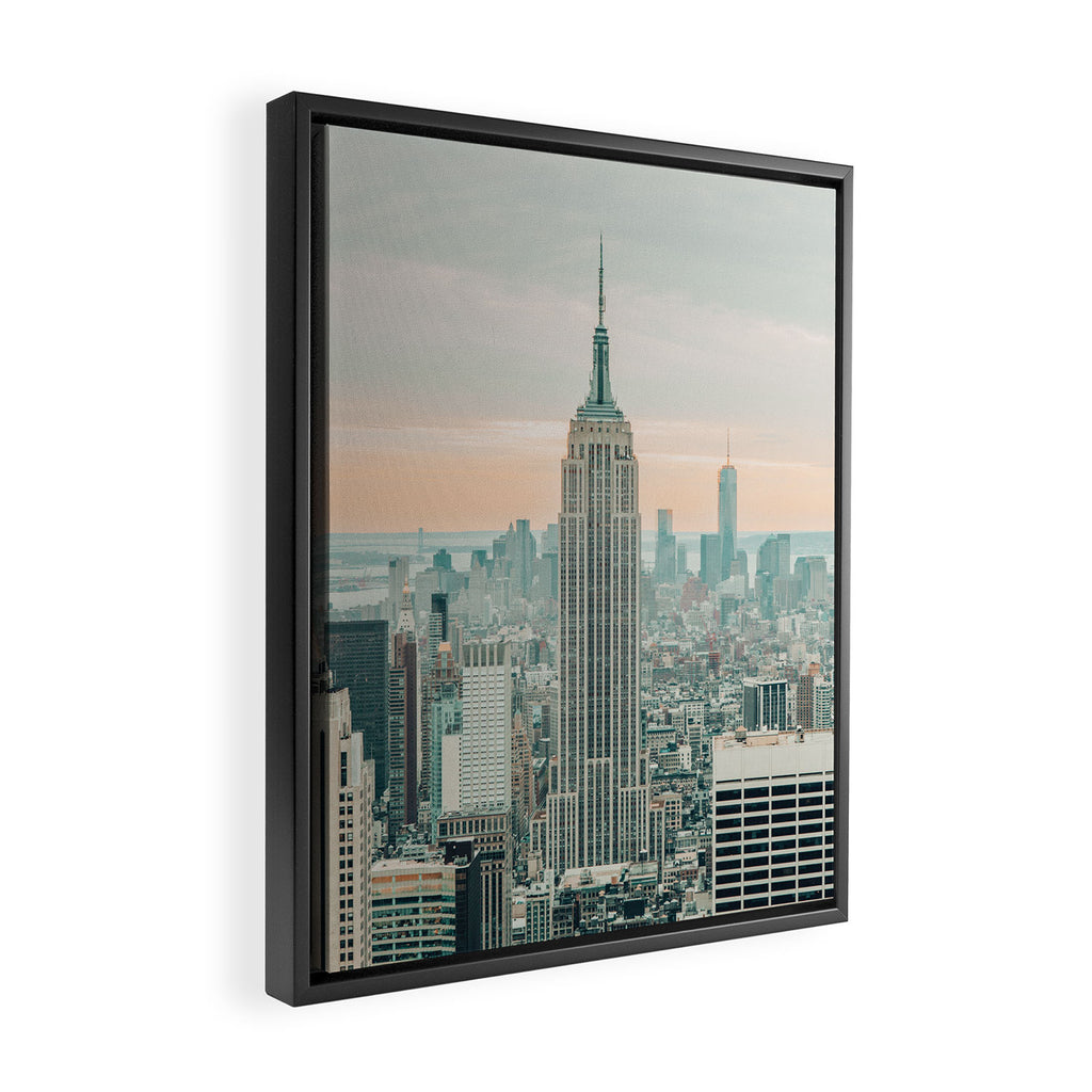 Midtown View - New York City Framed Canvas Print Gallery Image 2