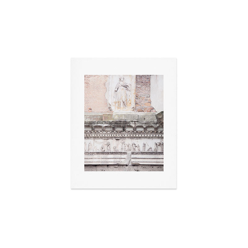 Minerva Temple - Rome Forum Architecture Photography Art Print Gallery Image 1