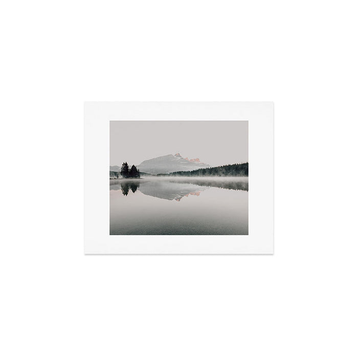 Misty Lake Art Print Gallery Image 1