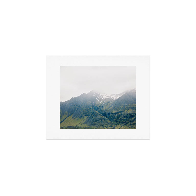 Misty Mountain, Iceland Landscape Photography Art Print Gallery Image 1