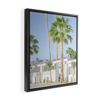Modernist Desert, Palm Springs Framed Canvas Print Gallery Image 2