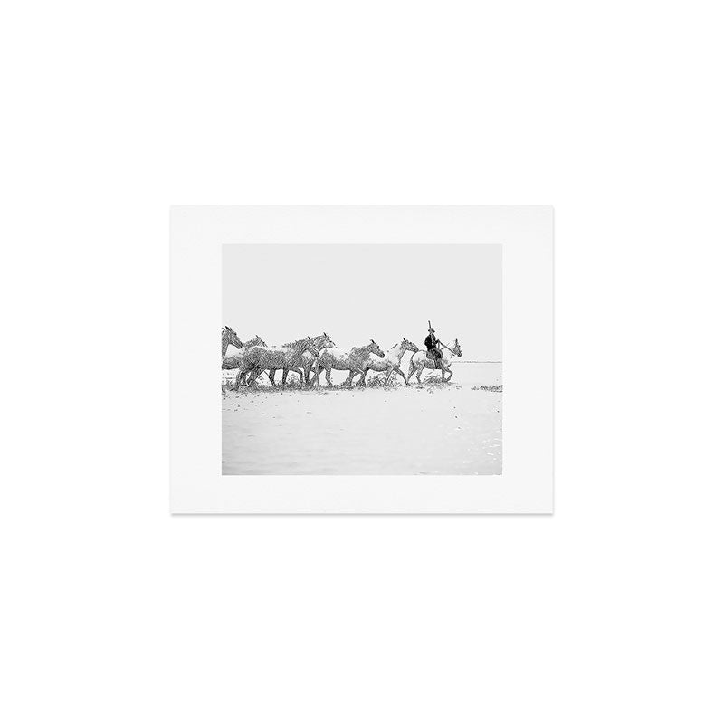 Mon Cowboy - Black and White Photography Art Print Gallery Image 1