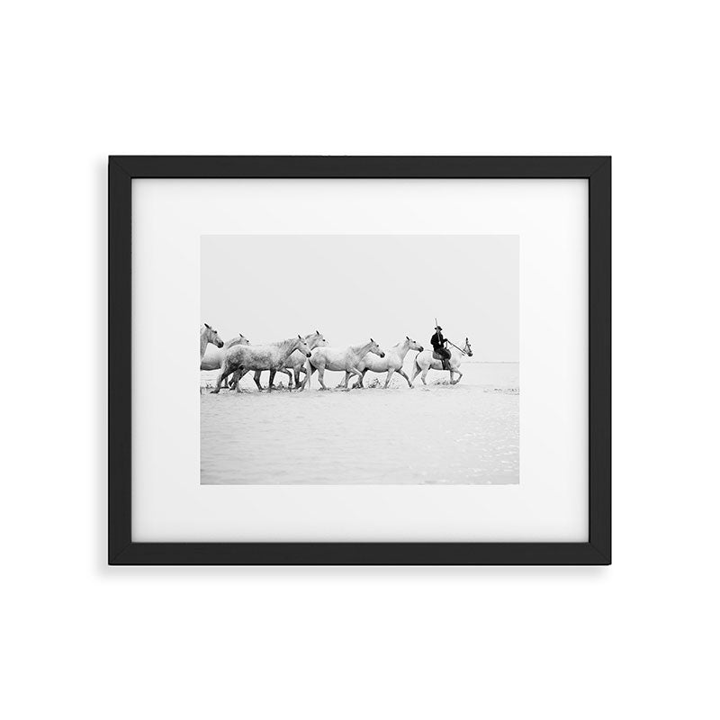 Mon Cowboy - Black and White Photography Framed Art Print Gallery Image 5