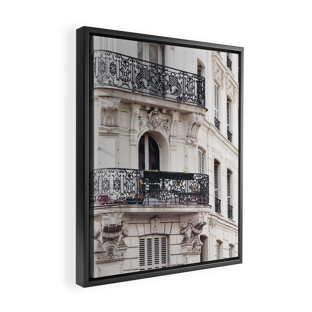 Montmartre Boho - Paris France Travel Photography Framed Canvas Print Gallery Image 2