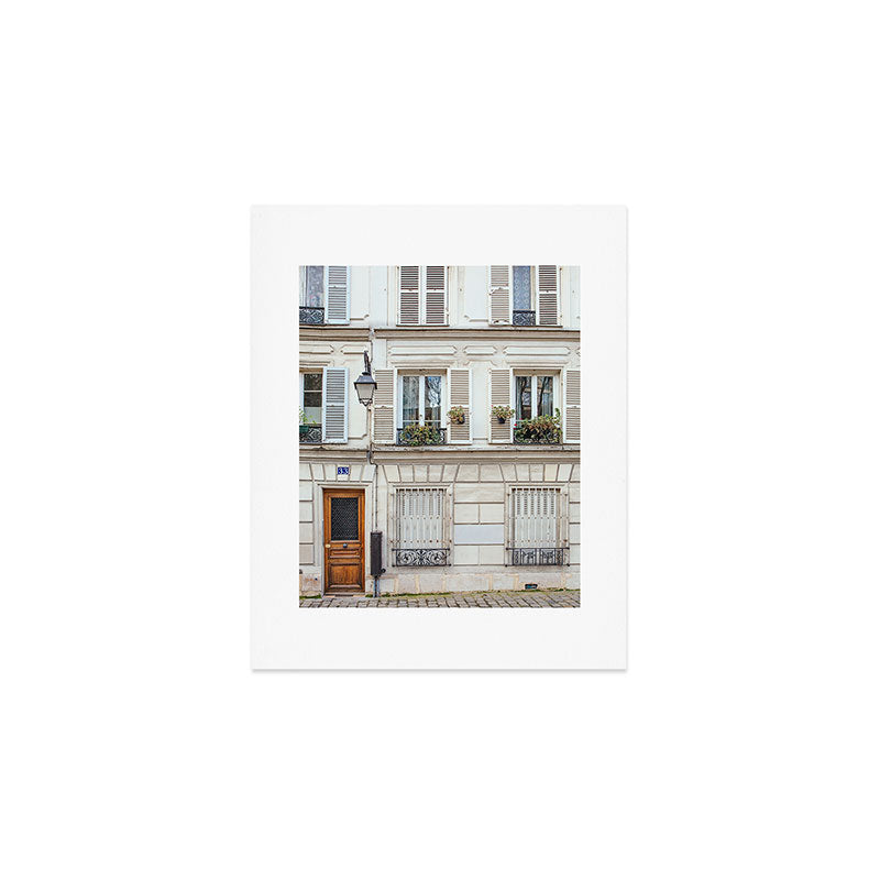 Montmartre Charm - Paris Travel Photography Art Print Gallery Image 1