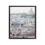 Montmartre Sacre Coeur - Paris Travel Photography Framed Canvas Print Gallery Image 6