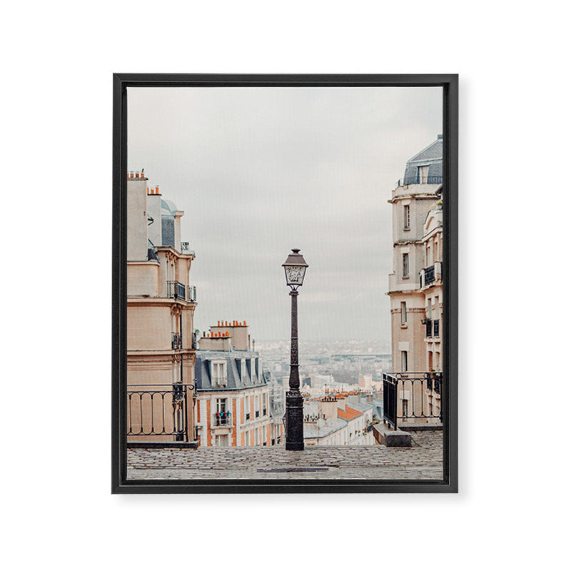 Montmartre View - Paris Travel Photography Framed Canvas Print Gallery Image 6