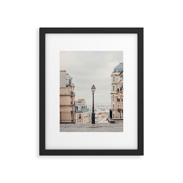 Montmartre View - Paris Travel Photography Framed Art Print Gallery Image 1