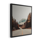 Mountain Road - Nature Photography Framed Canvas Print Gallery Image 2