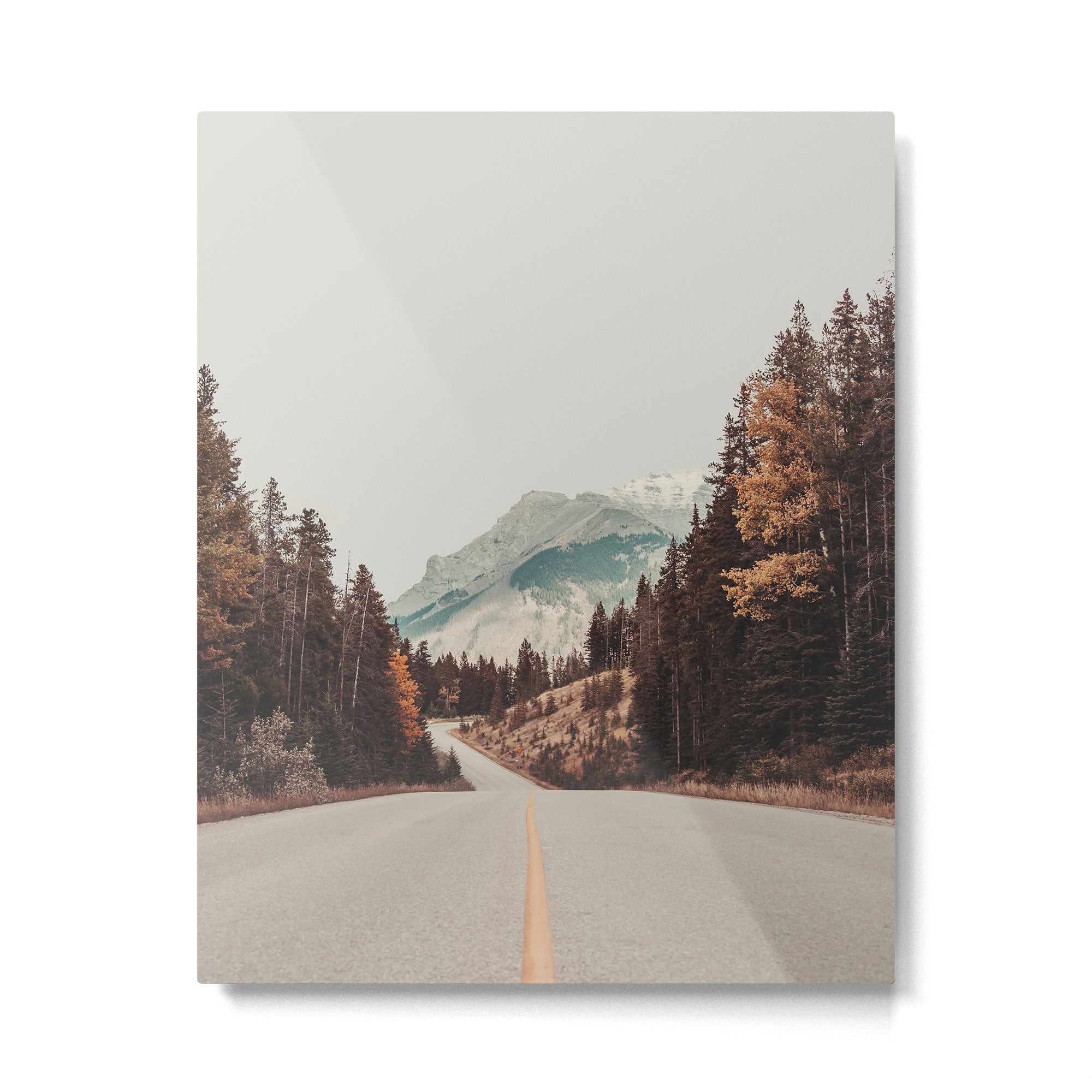 Mountain Road - Nature Photography Metal Print Gallery Image 4