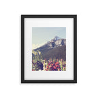 Mountain Wildflowers - Banff Nature, Landscape Photography Framed Art Print Gallery Image 5