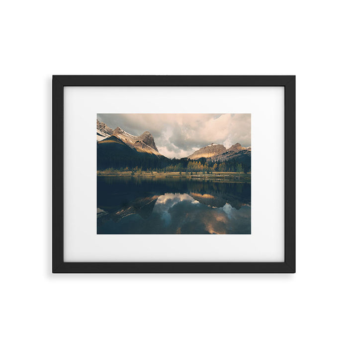 Mystic Mountain - Banff Nature, Landscape Photography Framed Art Print Gallery Image 1